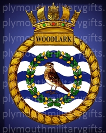 HMS Woodlark Magnet